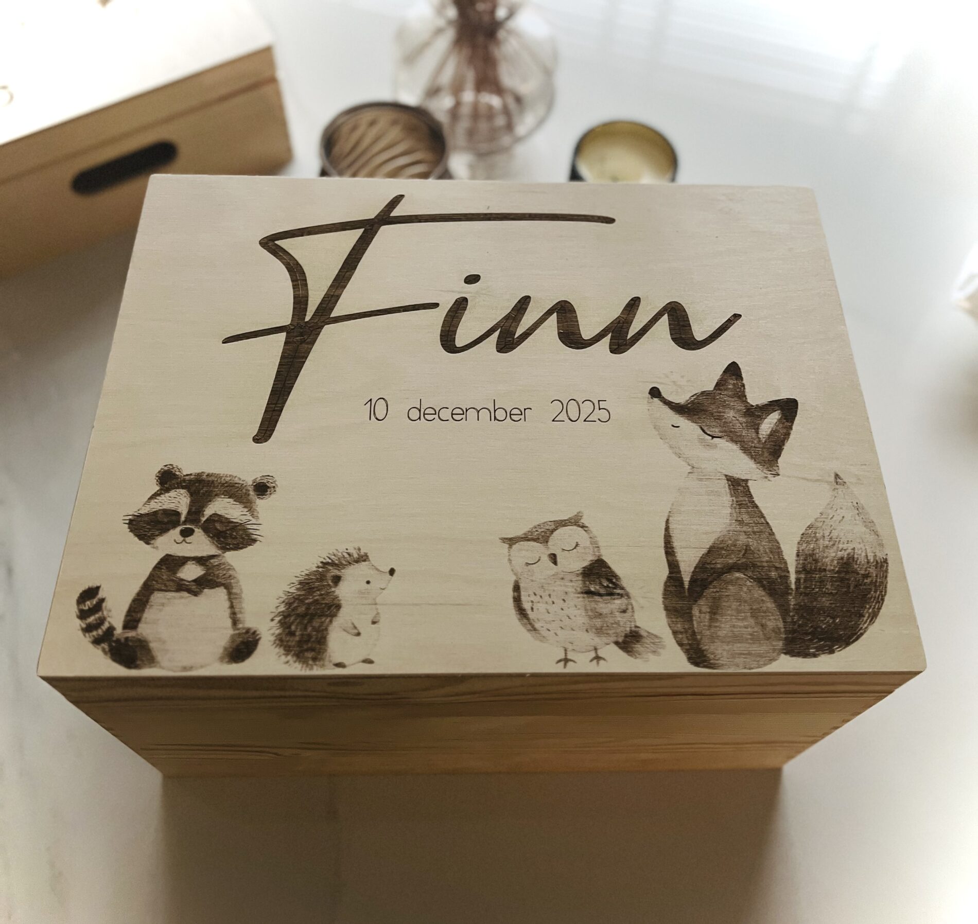 Geboortebox bosdieren